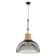 Bayerlux raben chandelier 1he27 Black 44x44x60cm
