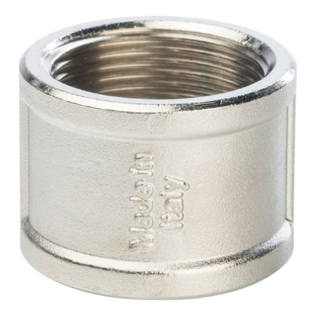 The coupling Stout SFT-0006-114114, 1 1/4 ", internal/internal thread, nickelled brass
