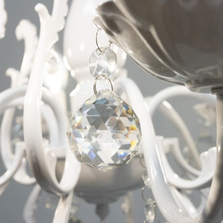 Chandelier 2146/6 E14 40W white 60x60x36 cm Bayerlux-3
