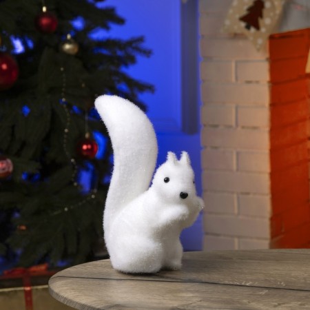 LED figure "Squirrel" 10 × 25 × 8 cm, phlock, AAX2 batteries (not in the kit), glow warm white-1