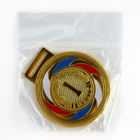 Prize medal 196, 1st place, d = 5 cm, gold-4