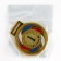 Prize medal 196, 1st place, d = 5 cm, gold