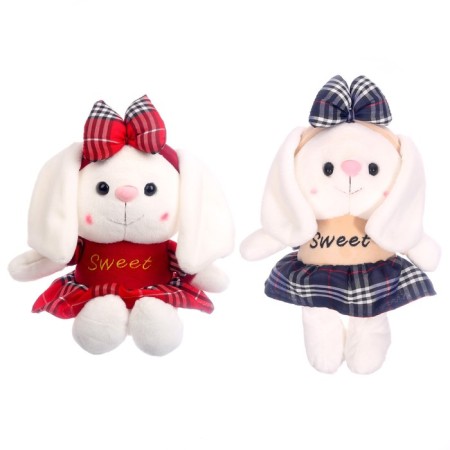 Soft toy "Sweet Bunny", 21 cm, color mix-4