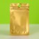 SIP-LOK package with a window, with Euroslot, gold, 5.5 x 9.5 cm