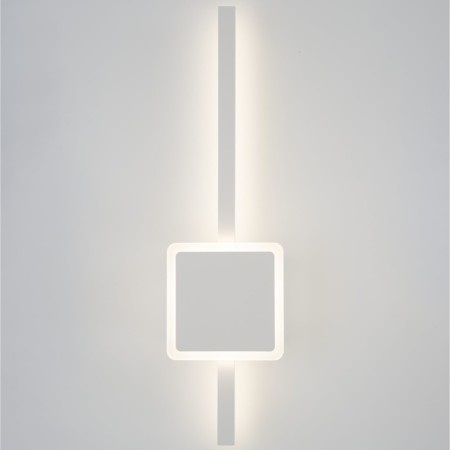 Sconces Citilux "Steg" CL203400, 12.5x46.5 cm, 1x13W, LED, white color-1