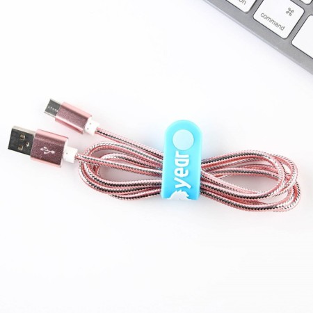 Set of wire holder+Type-C “Happy New Year”, 1a, 1m cable-2