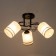 Marty chandelier 3he27 40w Black 48x48x26 cm