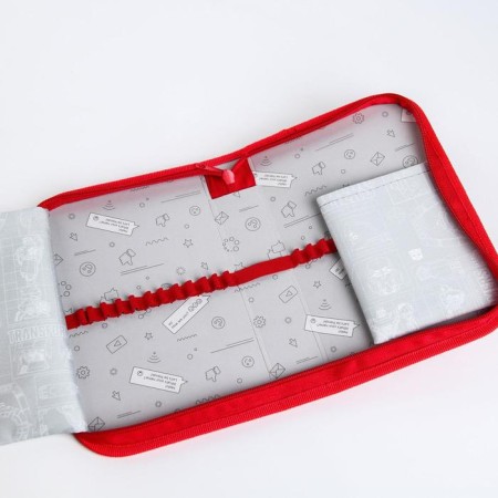 Penal frame, 1 section, 140x210x40 mm, folding pocket, fabric, transformers-5