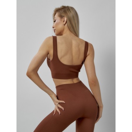 Sports suit female, size 44, brown color-20