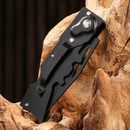 Folding semi -automatic "piranha", blade 6.5cm-2