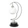 Night Moon from USB/batteries 3xa black18x18x2.5 cm Risalux