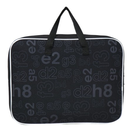 Folder with A4+handles, 360 x 290 x 70 mm, textile, Erichkrause Chess Player 60247-2