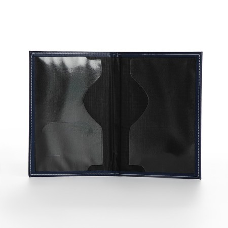 Cover for passport, blue color-5