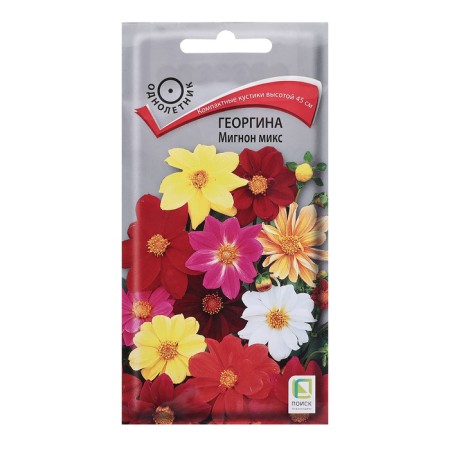 Georgin flowers "Mignon", mix, 0.2g.
