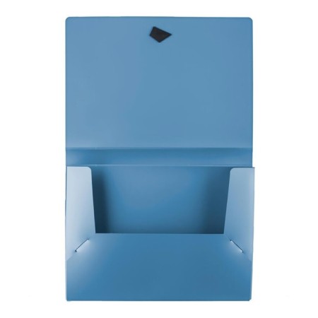 A4 elastic band, 800 μm, Calligrata Top "Mistral", Koreshka 40 mm, up to 300 sheets, blue metallic-2