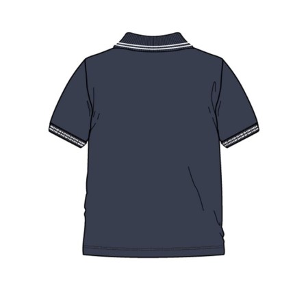 Polo for the boy PlayToday yacht, height 176 cm, dark blue color-6