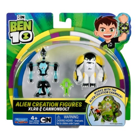 A set of 2 collapsible figures and key “Lightning and core”, 5-6 cm-6