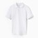 T -shirt male polo, white color, size 54