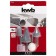 Grinding stones kwb, shank d = 6 mm, aluminum oxide, 5 pieces