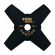 Диск для триммера DENZEL 96323, 230х25.4х1.6 мм, 4 лезвия