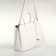 Women's bag on magnet Textura, average size, white color