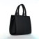 Female bag Textura, tout, average size, black color