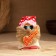 Ravigan Domovynok "Good luck", in a cap, 9 cm, linen, mix