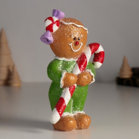 Polystone souvenir "Pitch with candy and candy" 4.5x8.5x14 cm-1