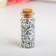 Glitter in the jar "Star silver" rr 3 mm 7 g 5x2x2 cm