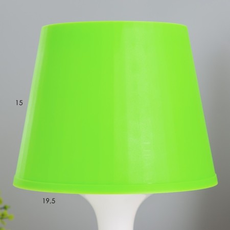 Table lamp 1340003 1HE14 15W Green D = 19.5 height 28 cm risalux-2