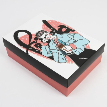 Gift folding box, packaging, Frida, 30 x 20 x 9 cm-1