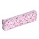 School Penal on the zipper Calligrata "Rabbits", pink