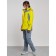 Ski costume female winter, size 42, yellow color
