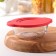 Borcam, 840 ml baking sheer -resistant shape, with a red plastic lid
