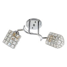 Steel Stewsvelight Golento 2x60W e27 chrome 50x20x25 cm