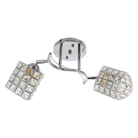Steel Stewsvelight Golento 2x60W e27 chrome 50x20x25 cm