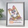 Photo frame plastic 15x21 cm 177 silver