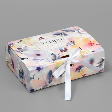 Gift folding box, packaging, “Gift for you”, 16.5 x 12.5 x 5 cm-1