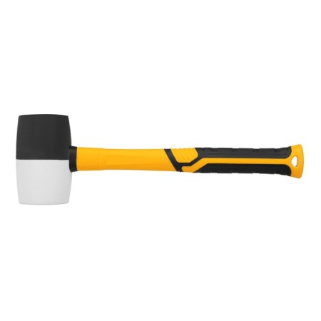 Rubber Kiyanka Denzel 11103, black and white, fiberglass handle with TPR coating, 680 g-1