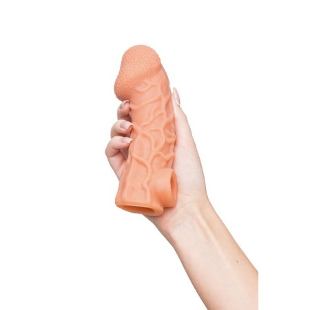 Kokos nozzle is realistic with additional stimulation, TPE, bodily, 15.6 cm, l-6