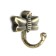 Furniture hook Cappio Dragonfly, one -rod, bronze