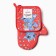 Set of kitchen. Dolyana "Dragon with a gift": mittens 20x28 cm, severity 17x17 cm, 35% HL, 65% PE
