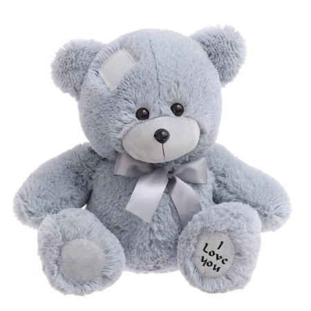 Soft toy "Bear Ted", 50 cm, ashen color-3