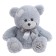 Soft toy "Bear Ted", 50 cm, ashen color