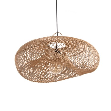 Ceiling Lamp from Rotan "Dani", 1 × 120 W, E27, 60 × 60 × 23 cm-1