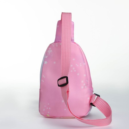 Bag-Snowing Baby over the shoulder, on lightning, pink color-1