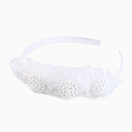 Hair rim is white, flowers, 10 cm, cats aristocrats