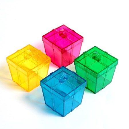Gruzik for balloons "Gift", 8 x 6 x 6 cm, Mix color
