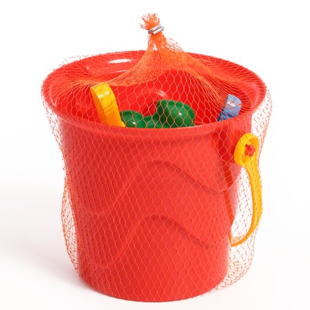Sanding set: bucket, 3 molds, shoulder blades, rakes-5