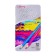 Pencils 12 colors, in metal pencil case, triangular, wooden, landscape, mix